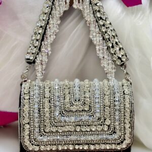 Obsidian Glamour Clutch