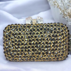 Golden Noir Clutch