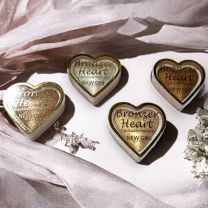 Bronzer Heart Eyeshadow Highlighter